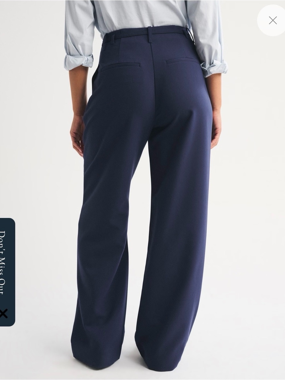 Abercrombie & Fitch Sloane Wide Leg Pant - Picture 2 of 4